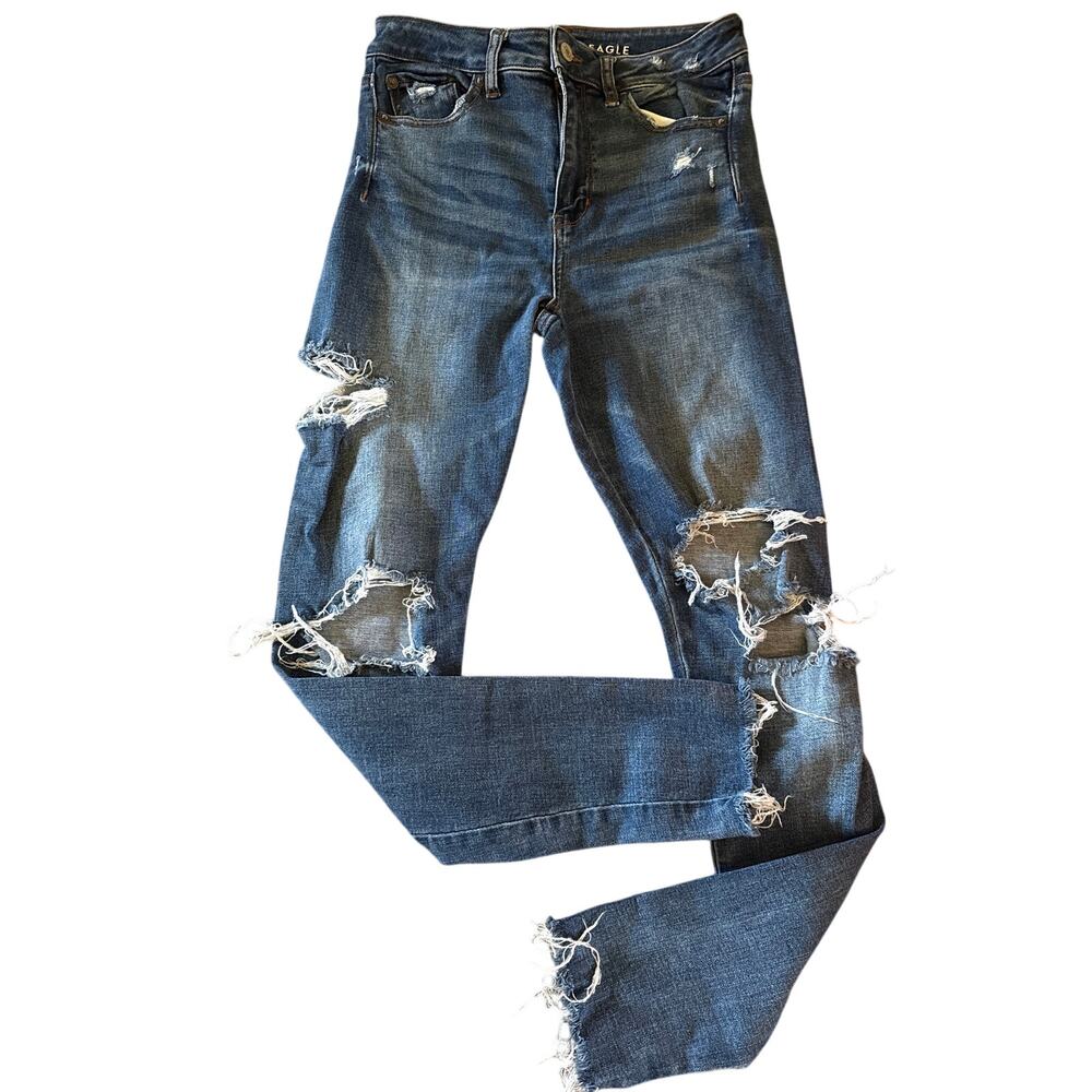 AMERICAN EAGLE SUPER HIGH RISE JEGGING- size 4